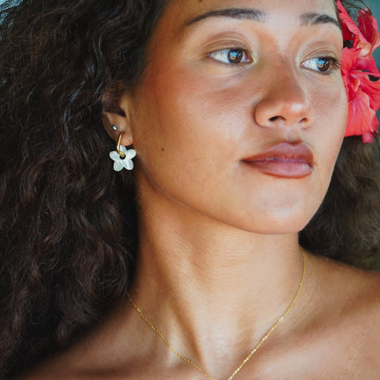   Boucles Aloha - Doré et argenté  Ma boutique