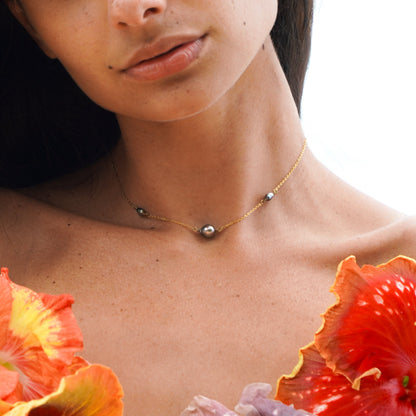   Collier Hinatea - Doré et Argenté  Ma boutique