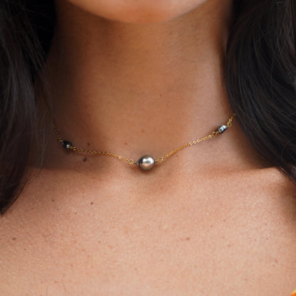   Collier Hinatea - Doré et Argenté  Ma boutique