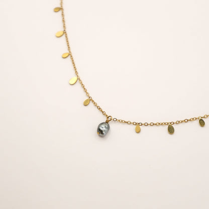   Collier Méhétia - Doré  Ma boutique