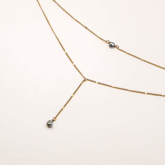   Collier Maupiti - Doré ou Argenté  Ma boutique