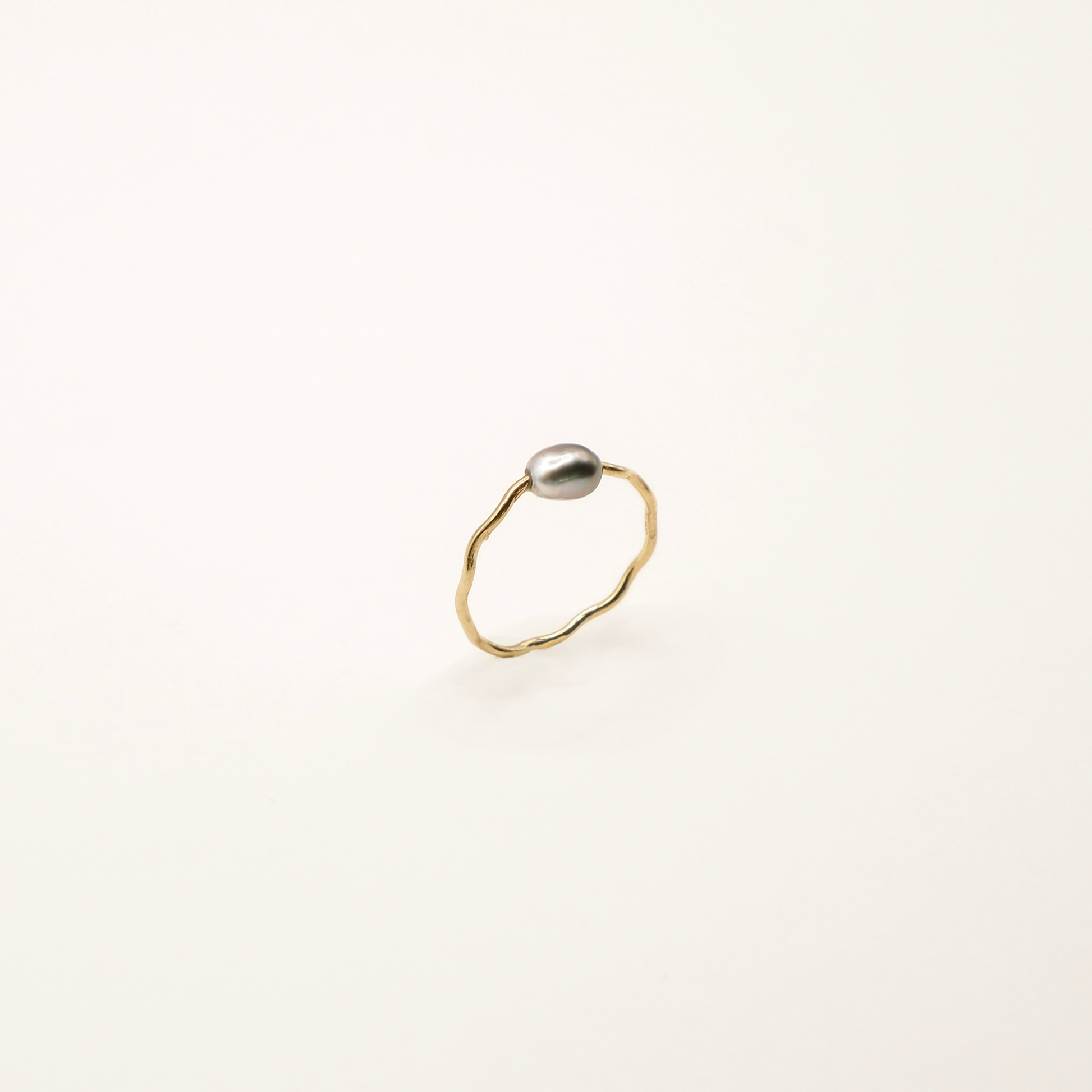   Bague Sea keshi - Goldfilled  Ma boutique